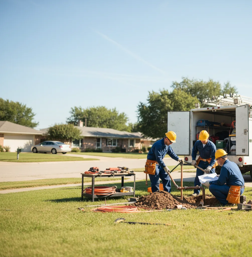 Leak Detection in Harrah, OK